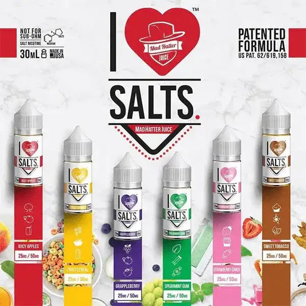 JUICY APPLES - I LOVE SALTS BY MAD HATTER - Vape Escape UAE