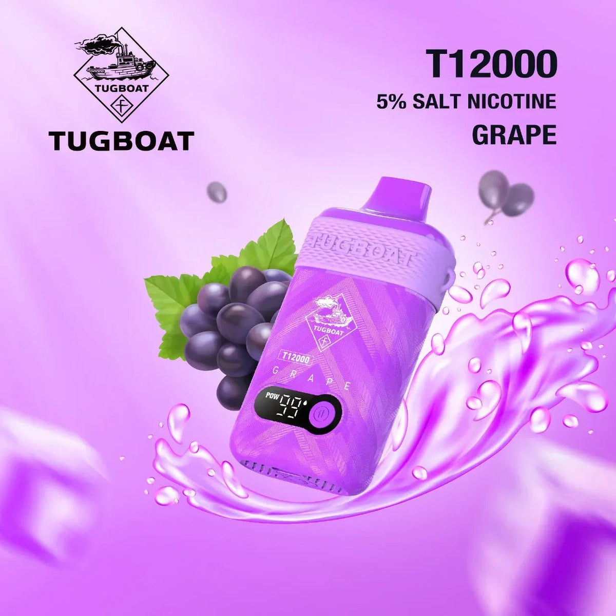 Tugboat T12000puffs 50mg - Vape Escape UAE