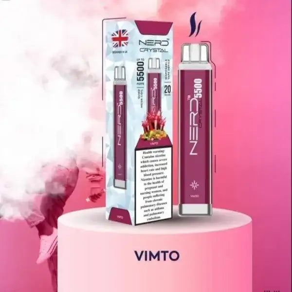 NERD™ CRYSTAL 5500 PUFFS In Dubai, UAE. - Vape Escape UAE