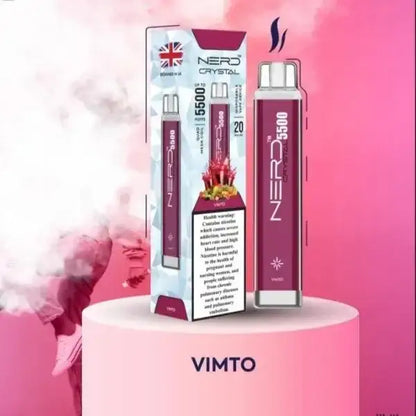 NERD™ CRYSTAL 5500 PUFFS In Dubai, UAE. - Vape Escape UAE