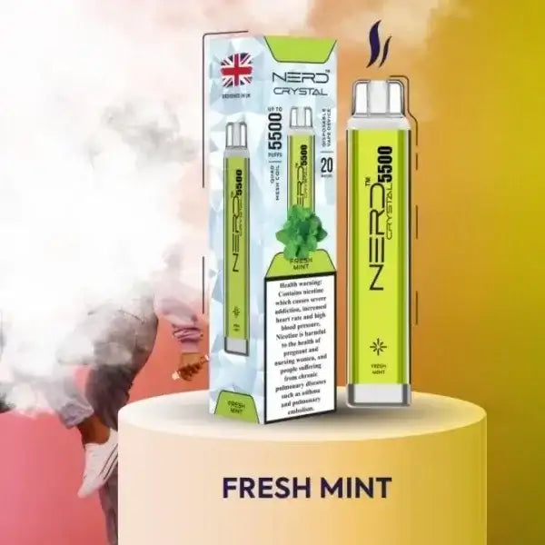NERD™ CRYSTAL 5500 PUFFS In Dubai, UAE. - Vape Escape UAE