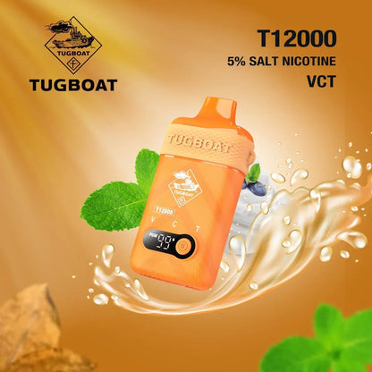 Tugboat T12000puffs 50mg - Vape Escape UAE