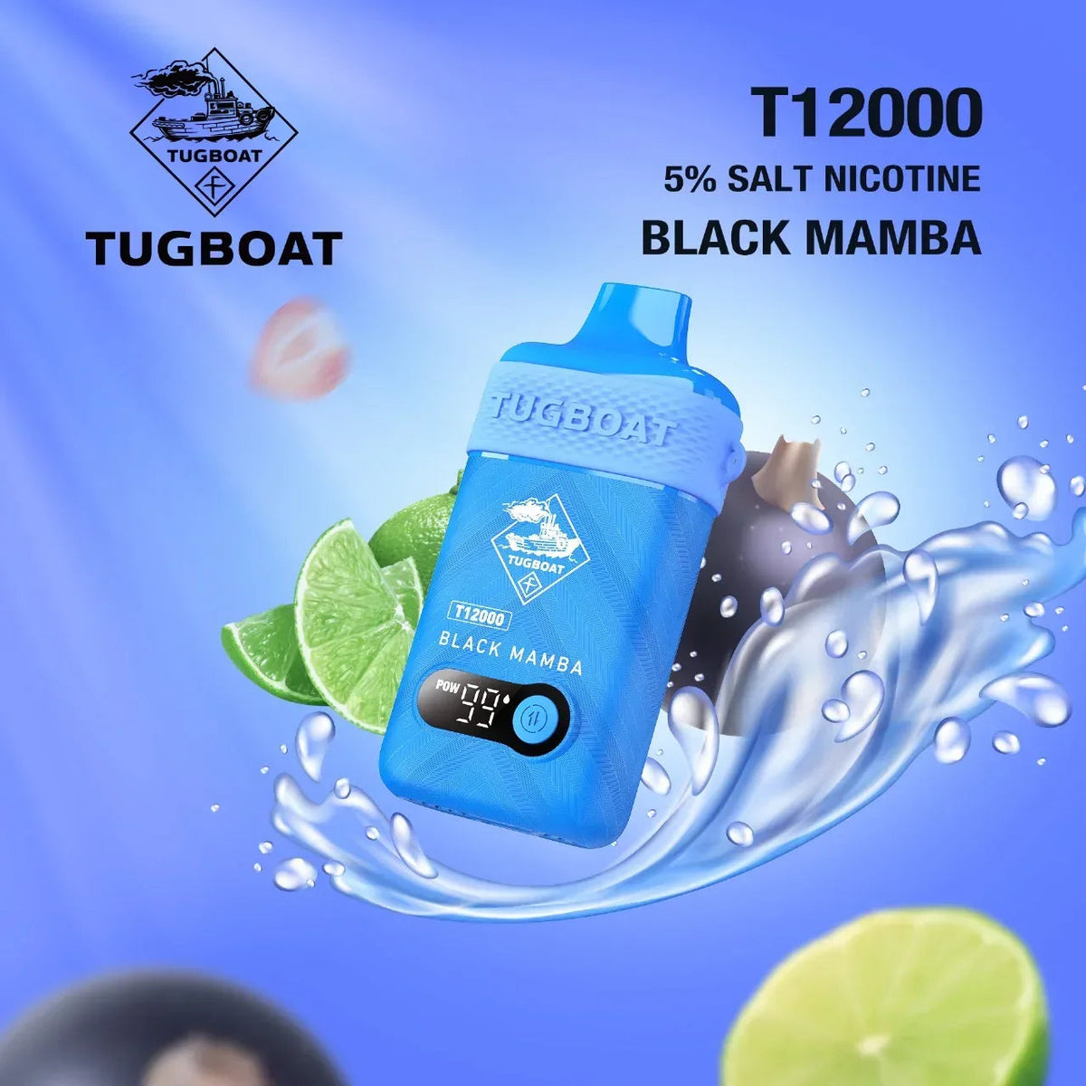 Tugboat T12000puffs 50mg - Vape Escape UAE