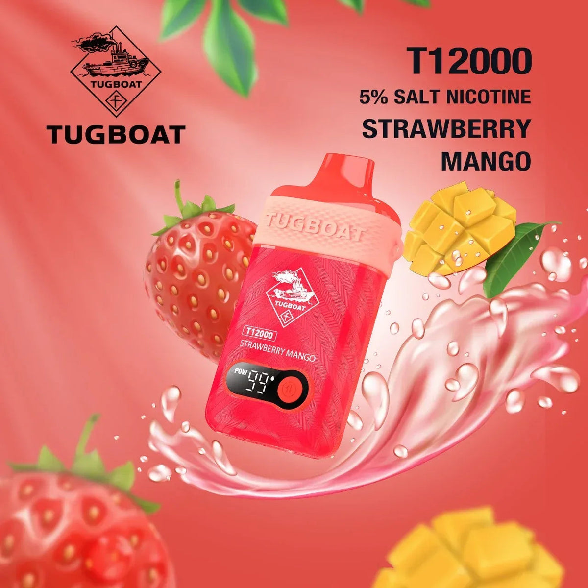 Tugboat T12000puffs 50mg - Vape Escape UAE