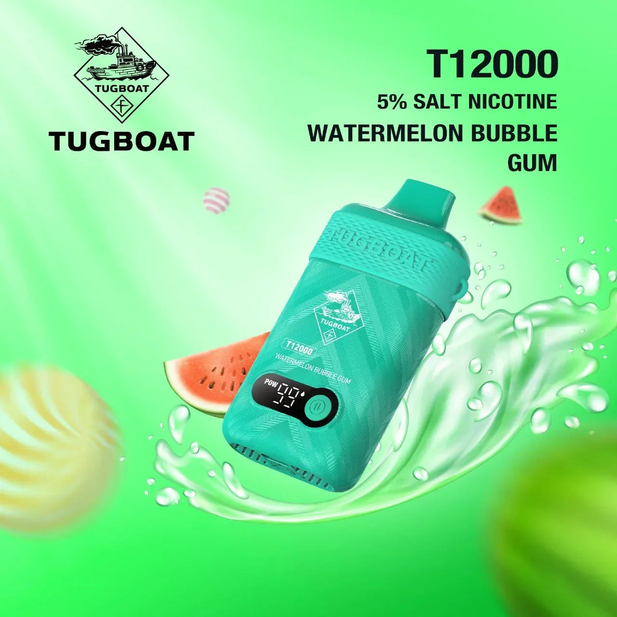 Tugboat T12000puffs 50mg - Vape Escape UAE