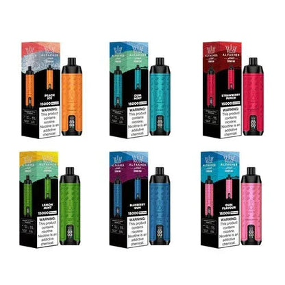 Al Fakher Crown Bar Pro Max 15000 Puffs Disposable Vape in Dubai, UAE | Premium Long-Lasting Vape Device - Vape Escape UAE