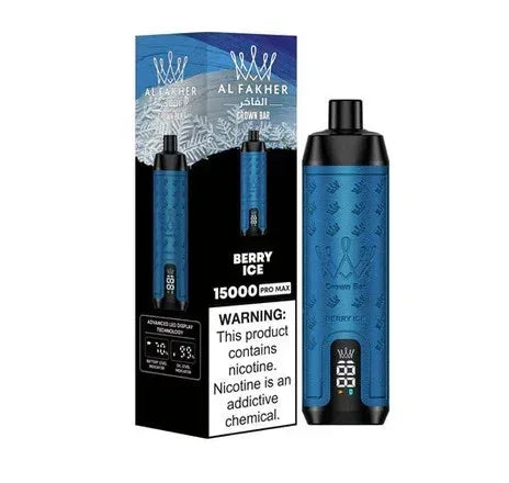 Al Fakher Crown Bar 15000 or 15K Puffs Pro Max 50MG in Dubai. - Vape Escape UAE