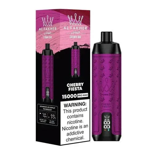 Al Fakher Crown Bar Pro Max 15000 Puffs Disposable Vape in Dubai, UAE | Premium Long-Lasting Vape Device - Vape Escape UAE