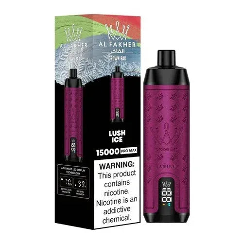 Al Fakher Crown Bar Pro Max 15000 Puffs Disposable Vape in Dubai, UAE | Premium Long-Lasting Vape Device - Vape Escape UAE