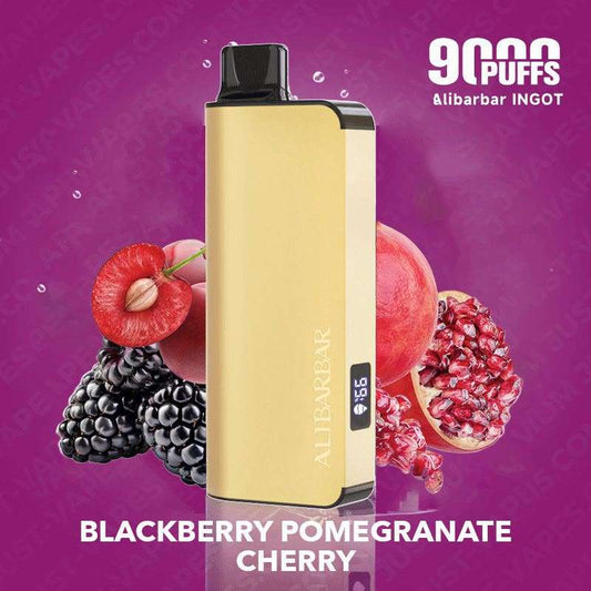 Ali-Barbar-Ingot-9000-Puffs-Blueberry-Pomegranate-Cherry-disposable-vape-Dubai