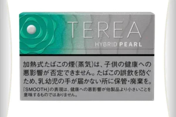 IQOS TEREA Hybrid Pearl Smooth Mint Japan – Refreshing Heat-Not-Burn Sticks | Dubai, UAE - Vape Escape UAE