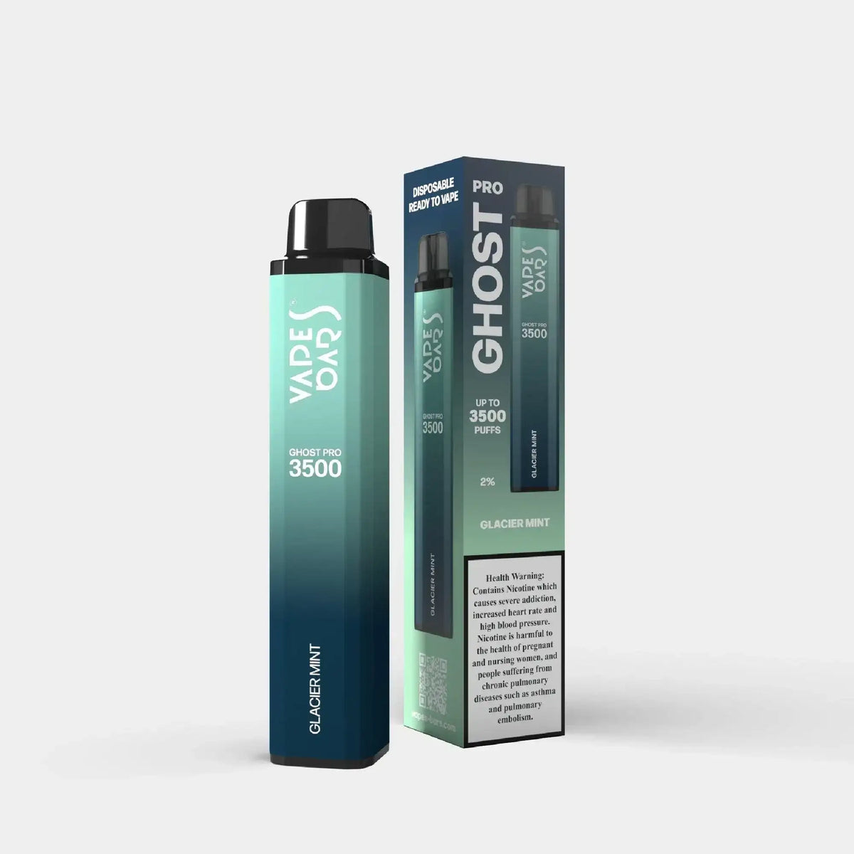 Vapes Bars Ghost Pro 2% nicotine 3500 Puff Disposable in Dubai - Vape Escape UAE