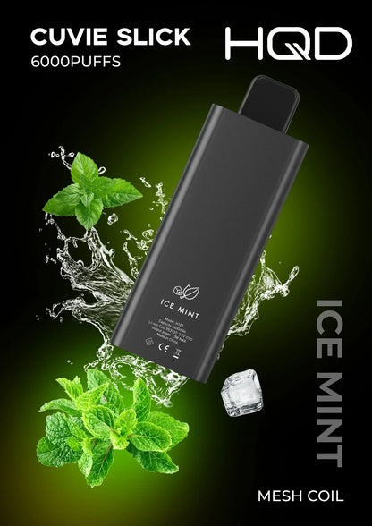 HQD Cuvie Slick 6000 puffs - Vape Escape UAE