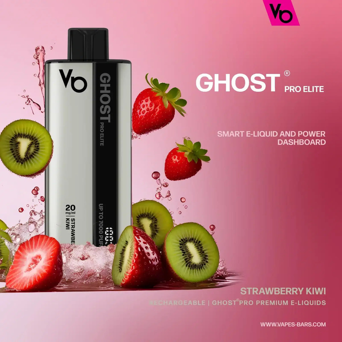 Vapes Bars Ghost Pro 2% nicotine 7000 Puff Disposable in Dubai - Vape Escape UAE