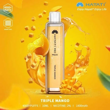 Hayati Pro Max 4000 Disposable Vape 4000 Puffs in Dubai - Vape Escape UAE
