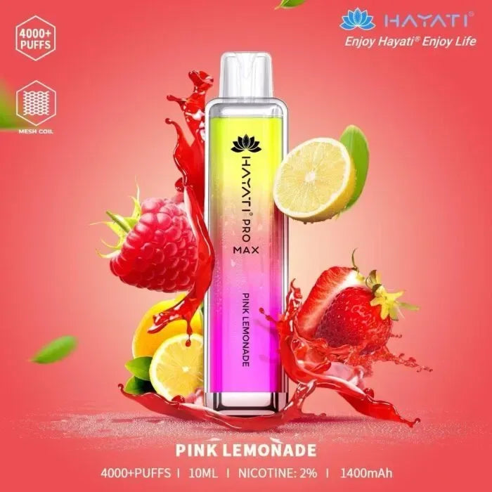 Hayati Pro Max 4000 Disposable Vape 4000 Puffs in Dubai - Vape Escape UAE