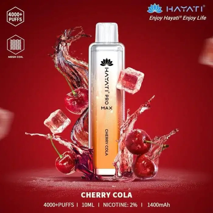 Hayati Pro Max 4000 Disposable Vape 4000 Puffs in Dubai - Vape Escape UAE