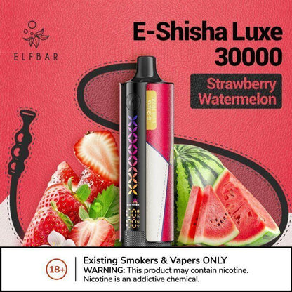 New ELFBAR E-Shisha Luxe 30000 Puffs Disposable in Duabi, UAE. - Vape Escape UAE