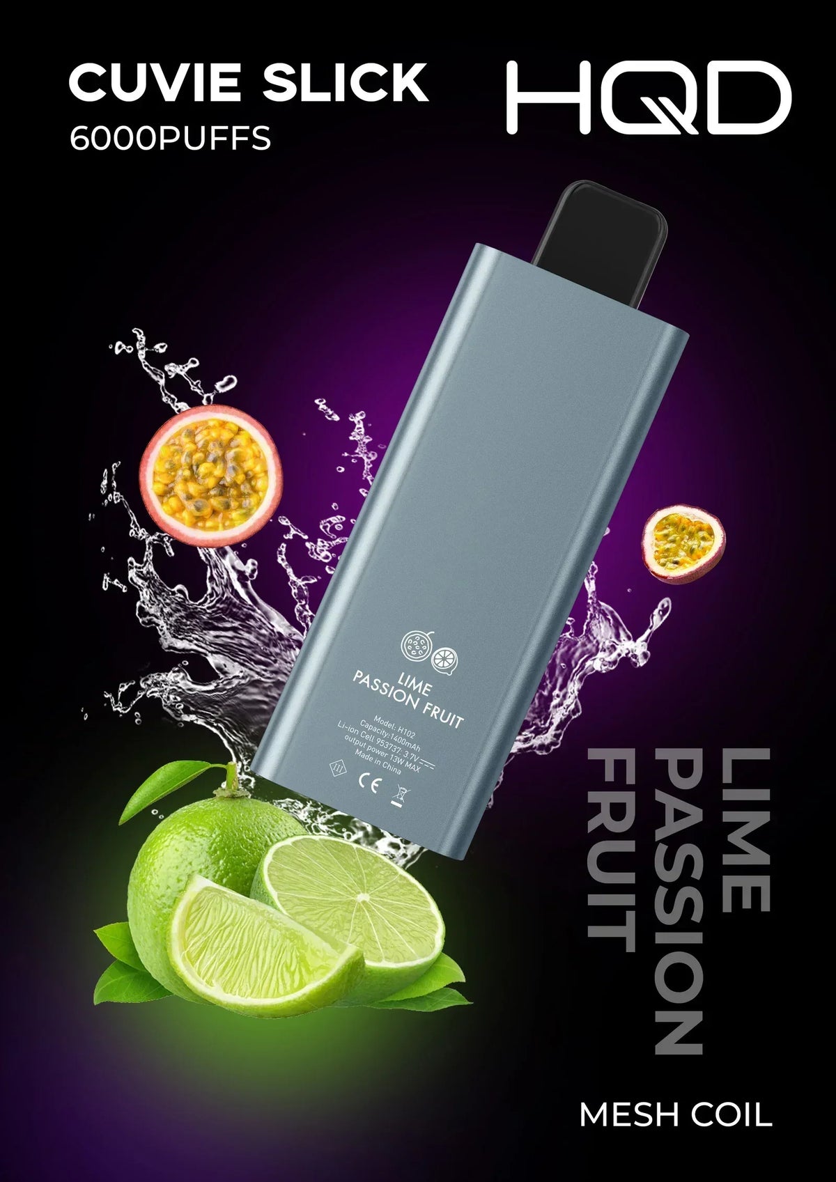HQD Cuvie Slick 6000 puffs - Vape Escape UAE