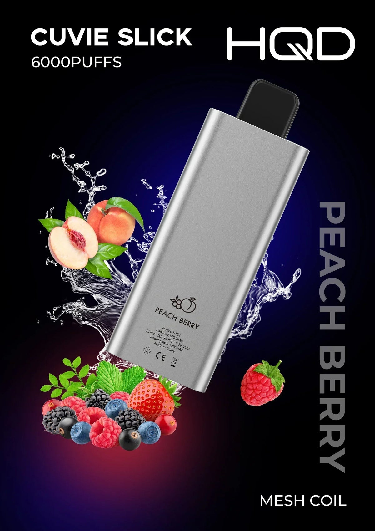 HQD Cuvie Slick 6000 puffs - Vape Escape UAE