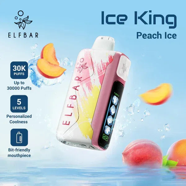 Elf Bar Ice King, Ice King 30000, Elf Bar 30000 puffs, disposable vape In Dubai - Vape Escape UAE