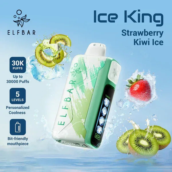 Elf Bar Ice King, Ice King 30000, Elf Bar 30000 puffs, disposable vape In Dubai - Vape Escape UAE