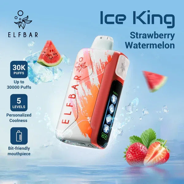 Elf Bar Ice King, Ice King 30000, Elf Bar 30000 puffs, disposable vape In Dubai - Vape Escape UAE