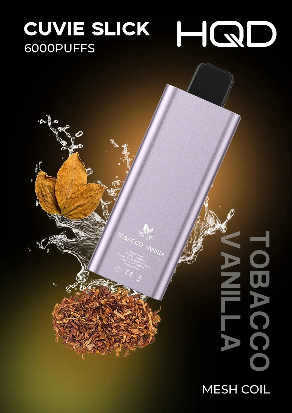 HQD Cuvie Slick 6000 puffs - Vape Escape UAE