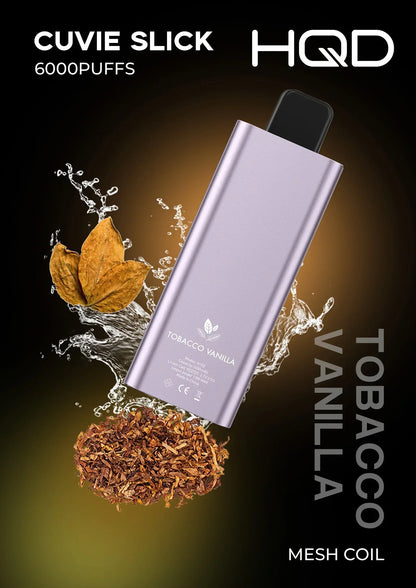 HQD Cuvie Slick 6000 puffs - Vape Escape UAE