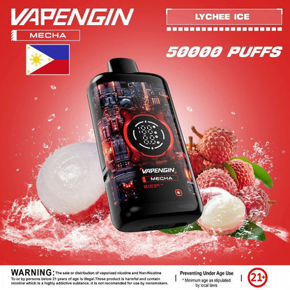 Vapengin-50000-Puffs-Lychee-flavor-disposable-vape-Dubai-UAE