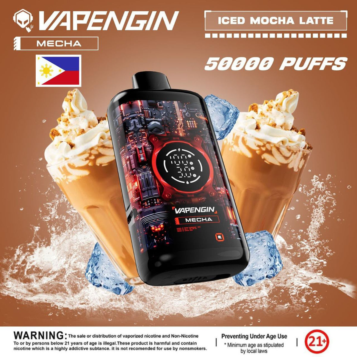 Vapengin-50000-Puffs-Melon-Ice-Cream-disposable-vape-Dubai