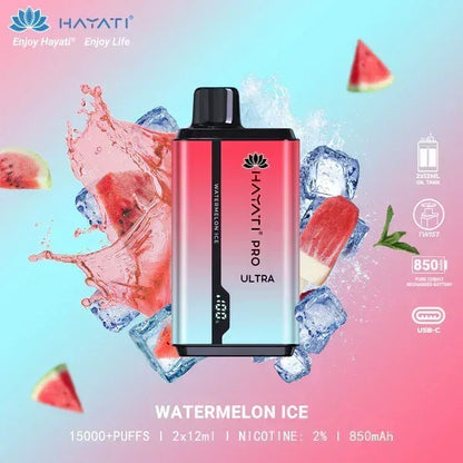 Hayati Pro Max 15000 Puffs Disposable Vape – Original, 2% Nic, Free UAE Delivery - Vape Escape UAE