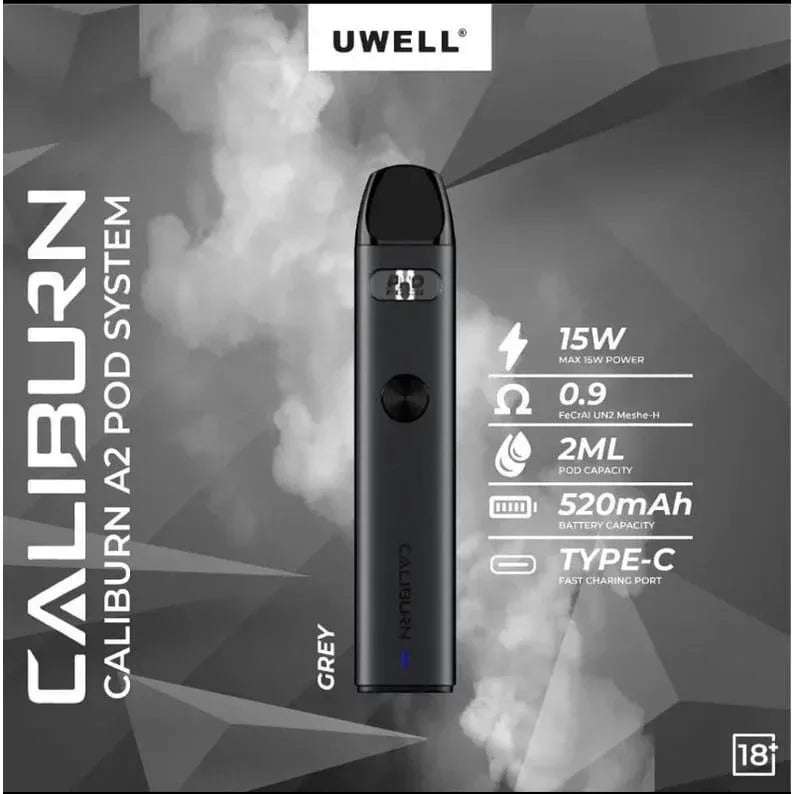 UWELL CALIBURN A2 15W POD SYSTEM - Vape Escape UAE
