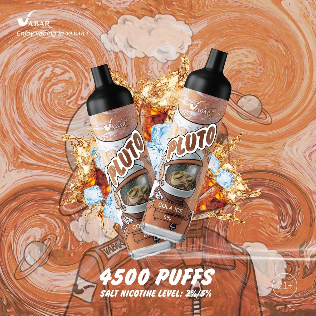 Vabar PLUTO Disposable Vape 4500 Puffs - Vape Escape UAE