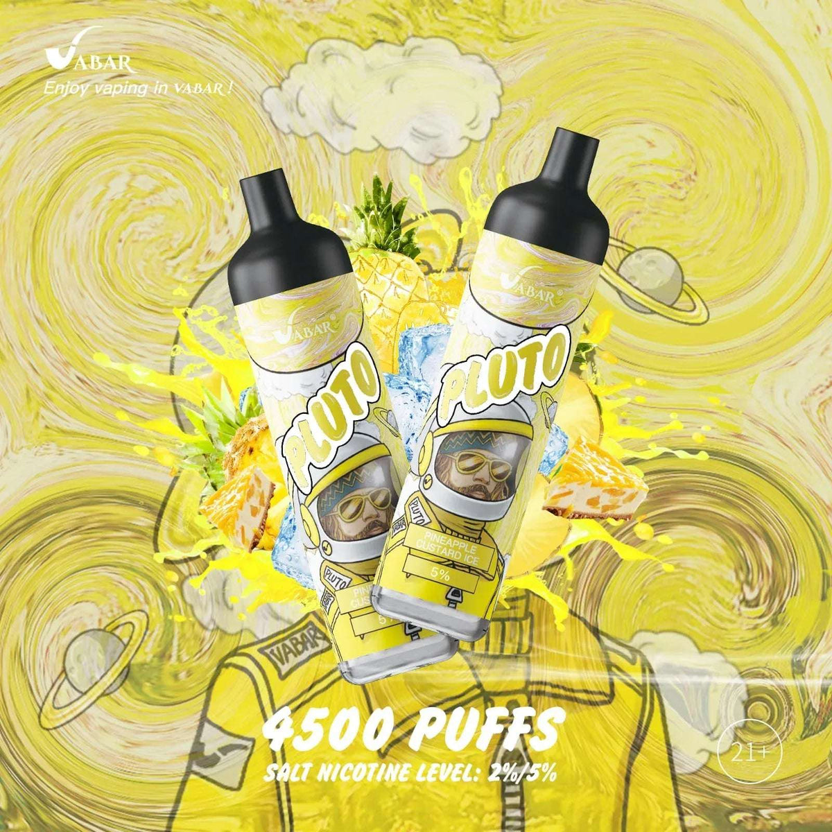 Vabar PLUTO Disposable Vape 4500 Puffs - Vape Escape UAE