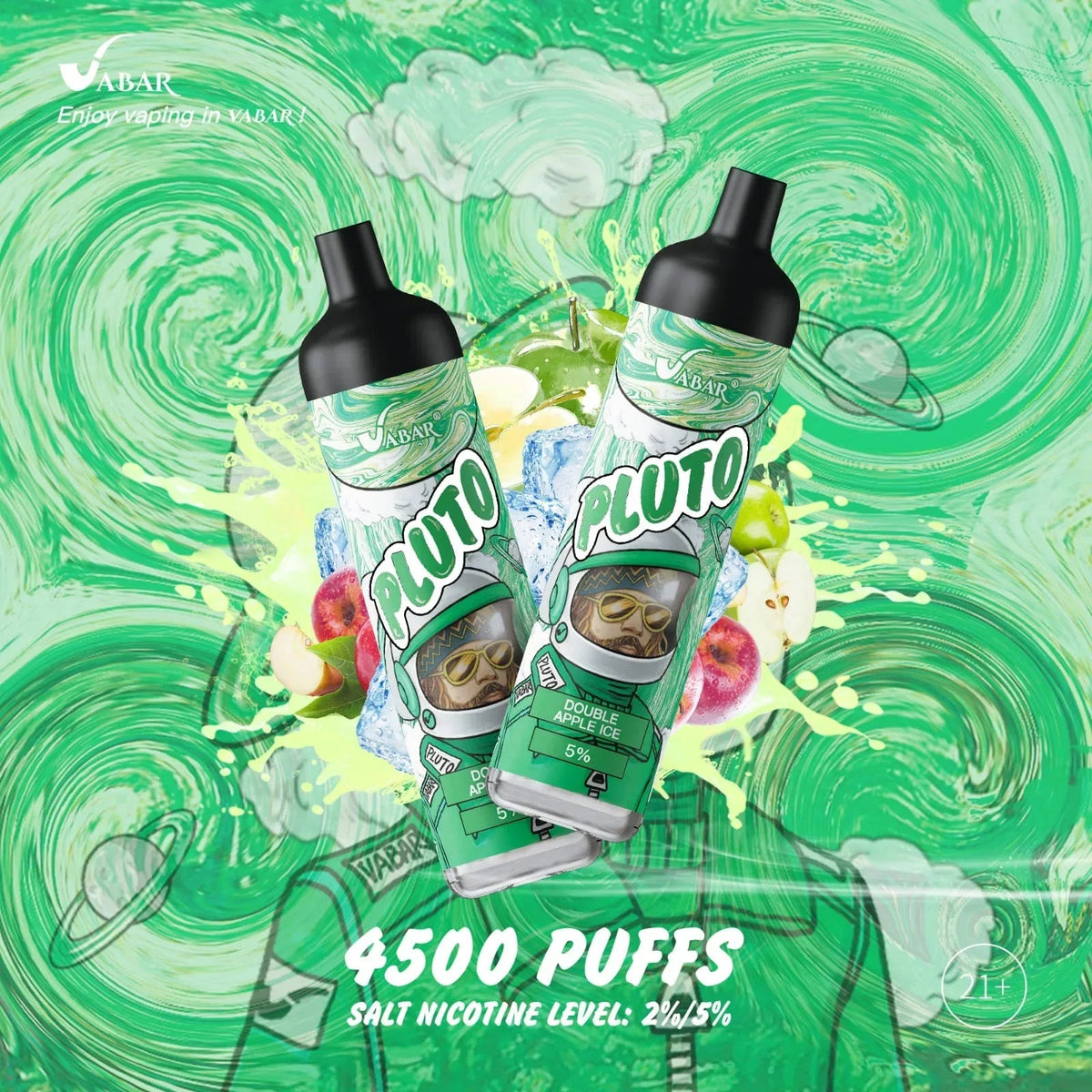 Vabar PLUTO Disposable Vape 4500 Puffs - Vape Escape UAE