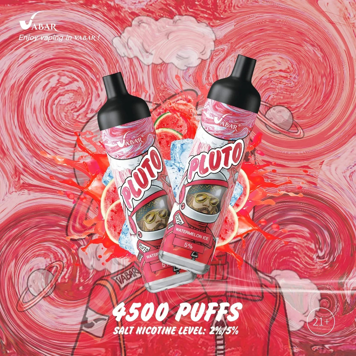 Vabar PLUTO Disposable Vape 4500 Puffs - Vape Escape UAE
