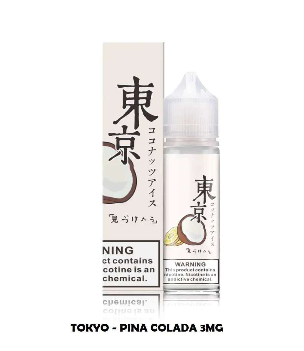 TOKYO E-Juice 60ML (3mg) - Vape Escape UAE