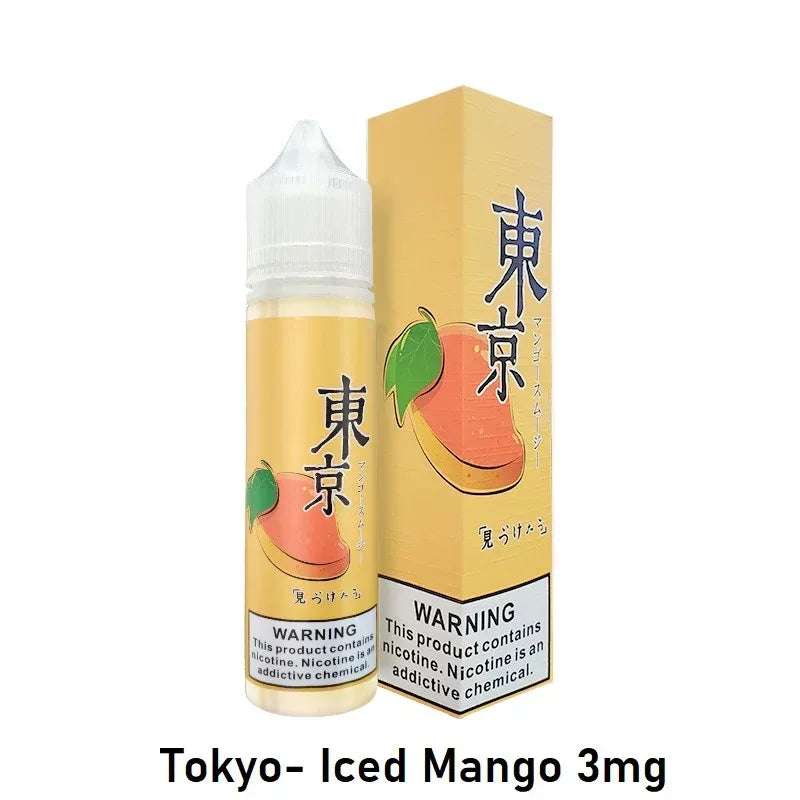 TOKYO E-Juice 60ML (3mg) - Vape Escape UAE