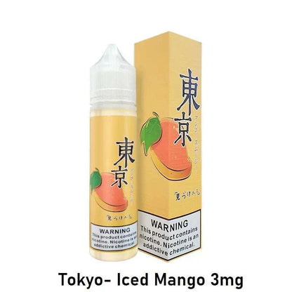 TOKYO E-Juice 60ML (3mg) - Vape Escape UAE