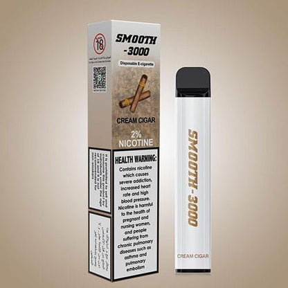 SMOOTH DISPOSABLE VAPE 3000 PUFFS 2% NICOTINE - Vape Escape UAE