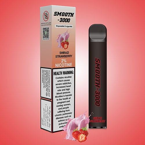 SMOOTH DISPOSABLE VAPE 3000 PUFFS 2% NICOTINE - Vape Escape UAE