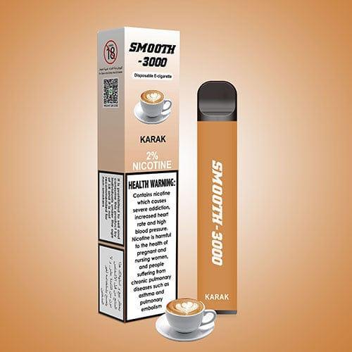 SMOOTH DISPOSABLE VAPE 3000 PUFFS 2% NICOTINE - Vape Escape UAE