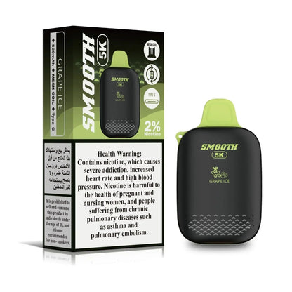 SMOOTH 5K BEST DISPOSABLE VAPE IN UAE - Vape Escape UAE