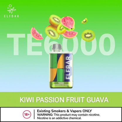 ELF BAR TE6000 DISPOSABLE VAPE IN DUBAI - Vape Escape UAE