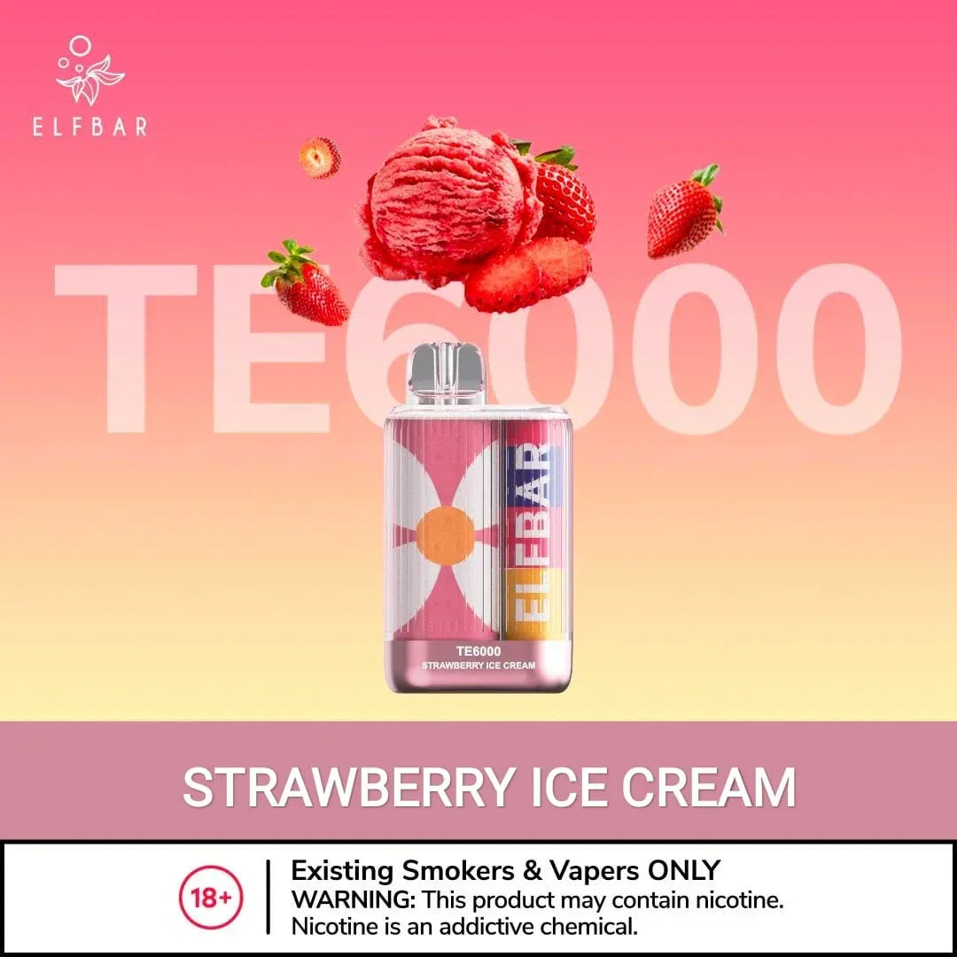 ELF BAR TE6000 DISPOSABLE VAPE IN DUBAI - Vape Escape UAE