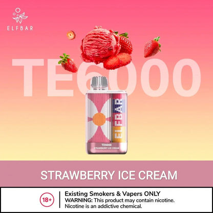 ELF BAR TE6000 DISPOSABLE VAPE IN DUBAI - Vape Escape UAE