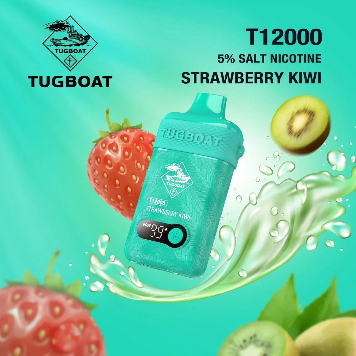 Tugboat T12000puffs 50mg - Vape Escape UAE