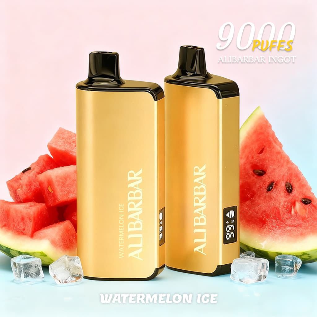 ali-barbar-ingot-9000-puffs-watermelon-ice-vape-shop