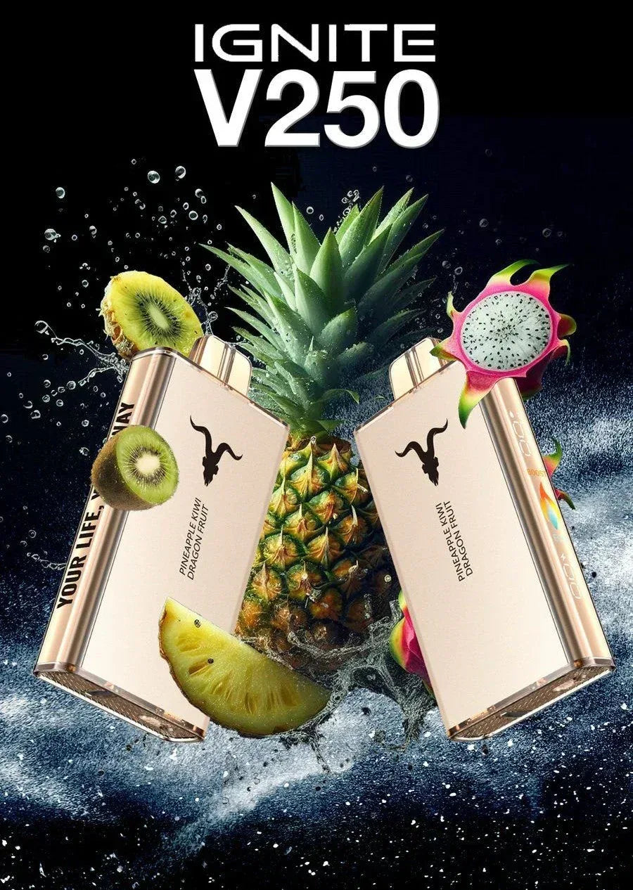 Ignite V250 25 000 Puffs Disposable Vape – 5% Nic, Rechargeable, Dubai, UAE - Vape Escape UAE